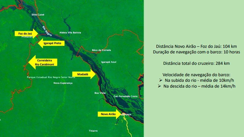 PACOTE 4 DIAS – 3 NOITES NOVO AIRÃO – PARQUE NACIONAL DE ANAVILHANAS – PARQUE NACIONAL DO JAÚ – NOVO AIRÃO