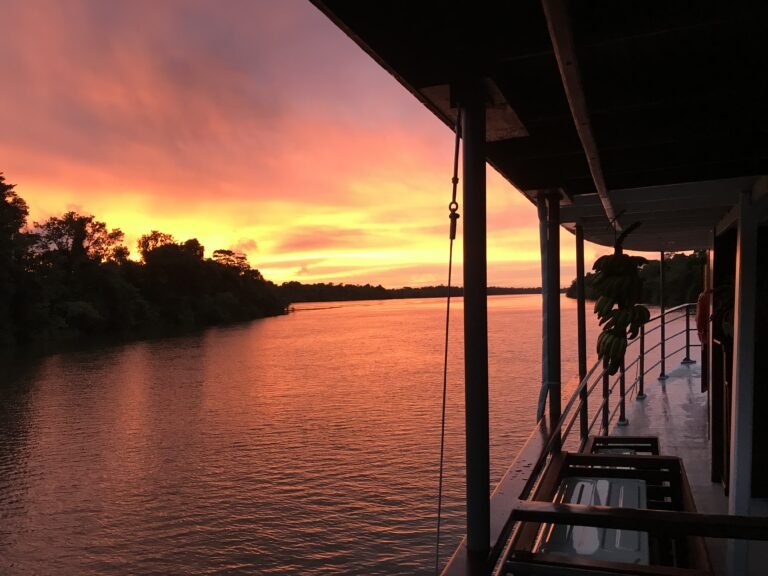 Amazonas - Paisagem por do sol